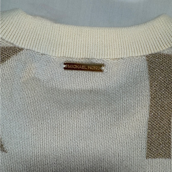 Michael Kors All-Over Logo Crewneck Sweater Size XS - Picture 6 of 14